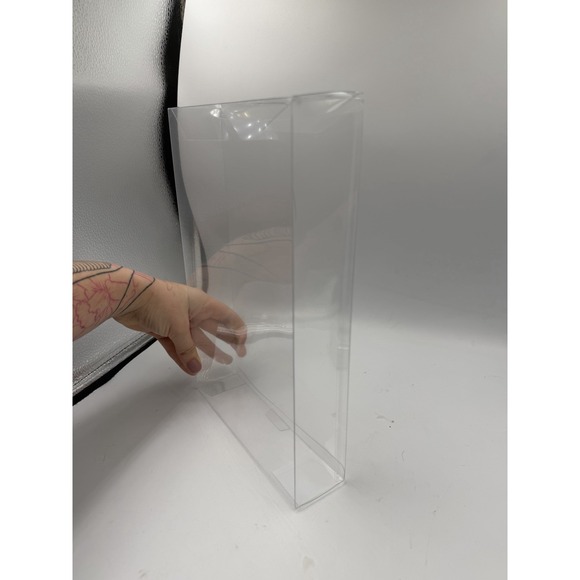 Lot Of 50+ CLEAR PLASTIC DISPLAY CASE BOX COLLECTIBLES 11.5" X 7.25" X 2" - Picture 6 of 10